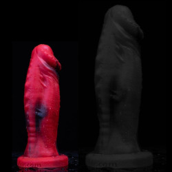 MONSTERED Gode Milirax M 20 x 7 cm Rouge